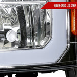 Spec-D 07-13 GMC Sierra 1500/07-14 1500HD 2500HD 3500HD Bar Headlights