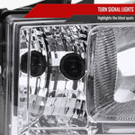 Spec-D 07-14 GMC Sierra 1500D 2500D Denali Headlights OEM Style Chrome