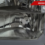 Spec-D 07-13 GMC Sierra 1500 2500HD 3500HD Headlights Light Bar Smoked