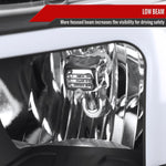 Spec-D 07-13 Silverado 1500/ 07-14 2500HD 3500HD Headlights Black