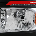 Spec-D 14-15 Chevy Silverado 1500 OEM Style V2 Headlights Chrome