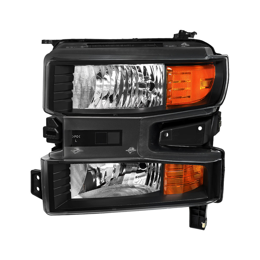 Spec-D 19-21 Silverado 1500 Driver Projector Black Replacement