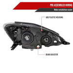 Spec-D 06-10 Sienna OEM OEM Style Driver/Left Headlights Chrome