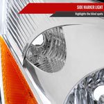 Spec-D 06-10 Toyota Sienna Passenger Headlight OEM Chrome Replacement