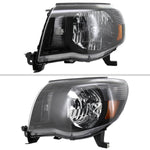Spec-D 05-11 Toyota Tacoma OEM OEM Style Headlights Black