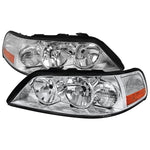 Spec-D 05-11 Lincoln Town Car Headlights OEM Style Chrome