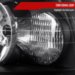 Spec-D 05-11 Lincoln Town Car Headlights OEM Style Black/Clear