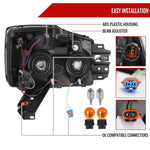 Spec-D 04-15 Nissan Titan Headlights Projector Smoked G3