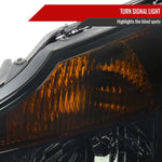 Spec-D 04-15 Nissan Titan 04-07 Armada Headlights Chrome/Smoked