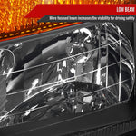 Spec-D 04-15 Nissan Titan/ 04-07 Armada Headlights OEM Style Black