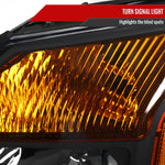 Spec-D 04-15 Nissan Titan/ 04-07 Armada Headlights OEM Style Black