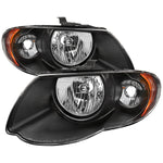 Spec-D 05-07 Chrysler Town & Country Headlights OEM Style Black