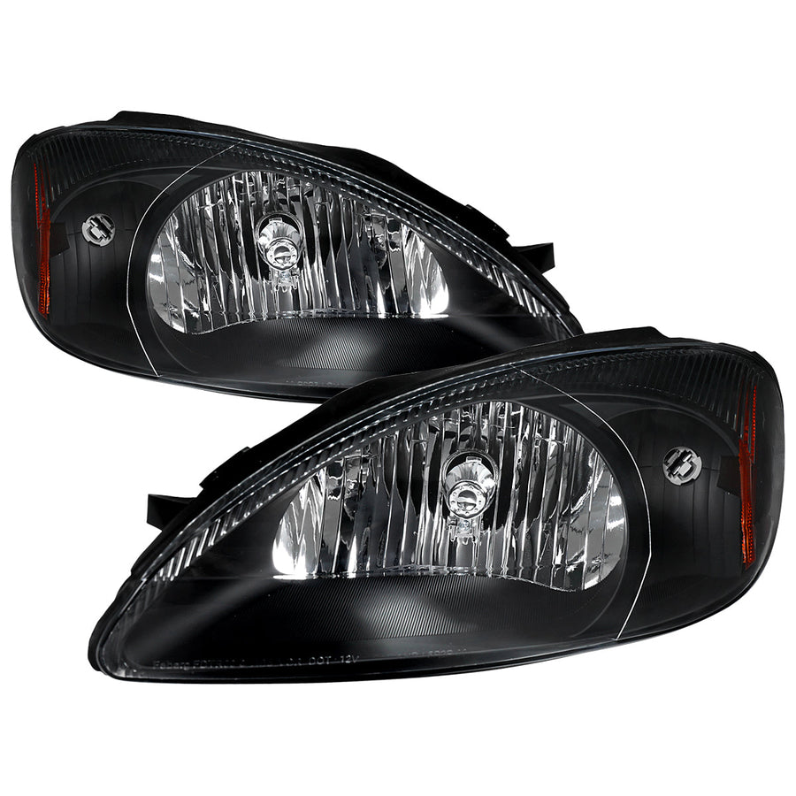 Spec-D 00-07 Ford Taurus OE Headlights Without Centennial - Black