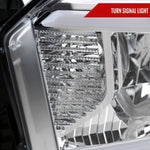 Spec-D 14-21 Tundra LED Bar Headlights OEM Style Chrome
