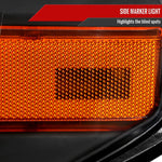 Spec-D 14-21 Toyota Tundra OEM OEM Style LED Strip Headlights Blk