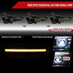 Spec-D 07-14 FJ Cruiser Projector Headlights with SEQ Turn Blk Smoked