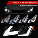 Spec-D 08-13 G37/14-15 Q60 2DR Headlights Sequential LED Clear