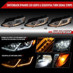 Spec-D 19-24 Chevy Malibu Full LED Sequential Headlights Chrome