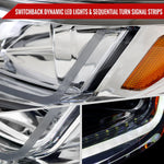 Spec-D 19-24 Chevy Malibu Full LED Sequential Headlights Chrome