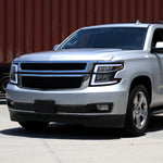 Spec-D 15-20 Chevy Tahoe Suburban Full DRL SEQ Matte Headlights Black