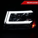 Spec-D 07-13 Avalanche 07-14 Tahoe/Suburban C-Bar Headlights Chrome