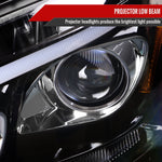 Spec-D 09-11 Benz W164 ML-Class Headlights Sequetial LED Glossy Black