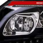 Spec-D 09-11 Benz W164 ML-Class Headlights Sequetial LED Glossy Black