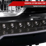 Spec-D 09-11 Benz W164 ML-Class Headlights Sequetial LED Glossy Black