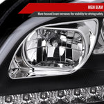 Spec-D 09-11 Benz W164 ML-Class Sequetial LED Headlights Black