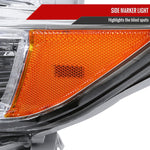 Spec-D 12-14 Toyota Camry Driver Projector Chrome Replacement