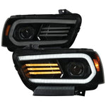 Spec-D 11-14 Dodge Charger Projector HID Headlight Black/Smoked