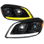 Spec-D 05-10 Cobalt Pontiac G5/Pursuit Headlights LED Bar Matte Black