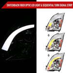 Spec-D 08-14 Cadillac CTS Sequential Projector Headlights Chrome