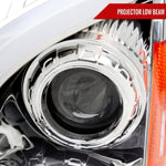 Spec-D 08-14 Cadillac CTS Sequential Projector Headlights Chrome