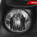 Spec-D 08-14 Cadillac CTS SEQ LED Bar Projector Headlights Black