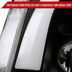 Spec-D 08-14 Cadillac CTS SEQ LED Bar Projector Headlights Black