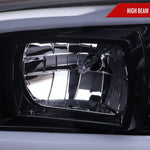 Spec-D 00-06 GMC Sierra/Denali/Yukon LED Strip Headlights Black/Smoked