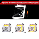 Spec-D 07-14 GMC Yukon/XL 1500/XL 2500 Sequential Headlights Chrome