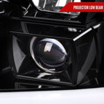 Spec-D 07-14 GMC Yukon Headlights G2 Sequential Jet Black/Clear