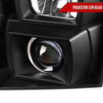 Spec-D 07-14 GMC Yukon Denali Headlights G2 Sequential Black/Clear