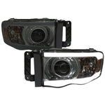 Spec-D 02-05 Ram 1500/03-05 Ram 2500/3500 Headlights LED Tube Smoked