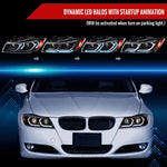Spec-D 06-08 BMW E90 3 Series Headlights Projector G2 Black