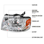 Spec-D 04-08 F-150/06-08 Lincoln Mark LT Halo Pro Headlights