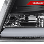 Spec-D 04-08 Ford F150/06-08 Lincoln Mark LT Headlights LED Bar Black