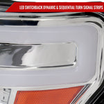 Spec-D 09-14 Ford F-150 Sequential LED Projector Headlights Chrome