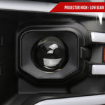 Spec-D 09-14 Ford F-150 Projector Headlights Sequetial LED Black