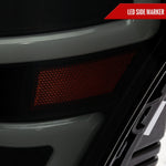 Spec-D 09-14 Ford F-150 SEQ LED Projector Headlights Black Smoked
