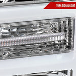Spec-D 18-20 Ford F-150 Projector Headlights Chrome/Clear.
