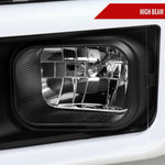 Spec-D 18-20 Ford F-150 LED Projector Headlights Black