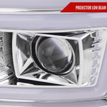 Spec-D 08-10 F250/F350/F450/F550 Sequential Headlights Chrome